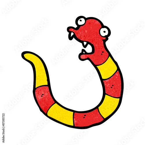 funny cartoon snake