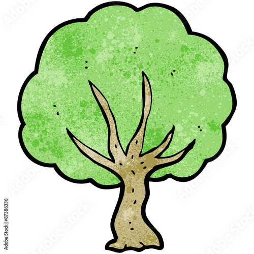 cartoon tree