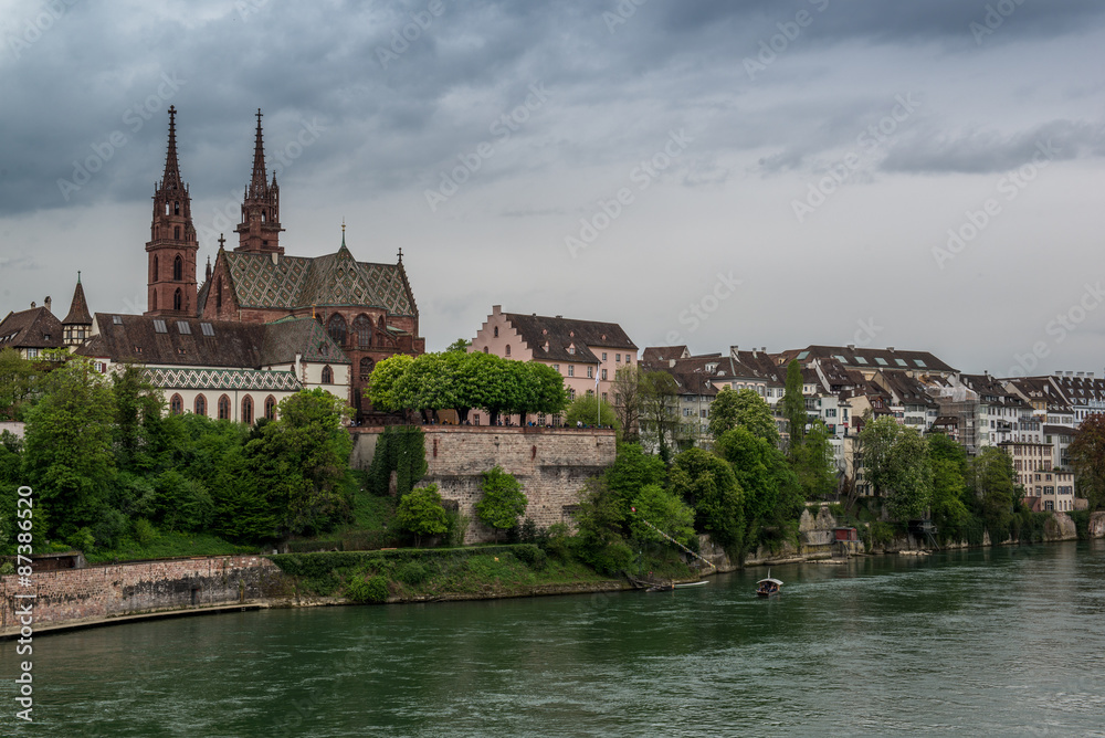 Catheral in Basel, Switzerland