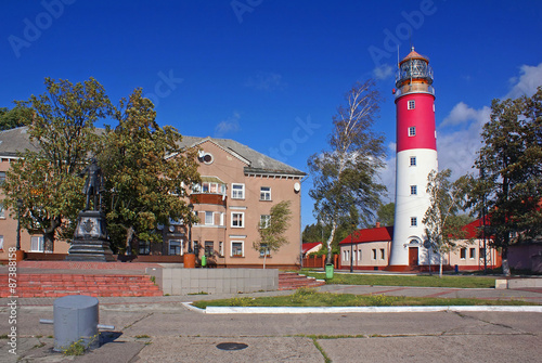 The lighthouse in the Baltic