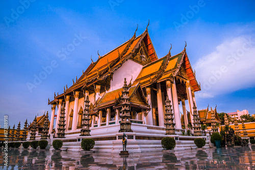 Thailand architecture wat sutat Thailand bangkok