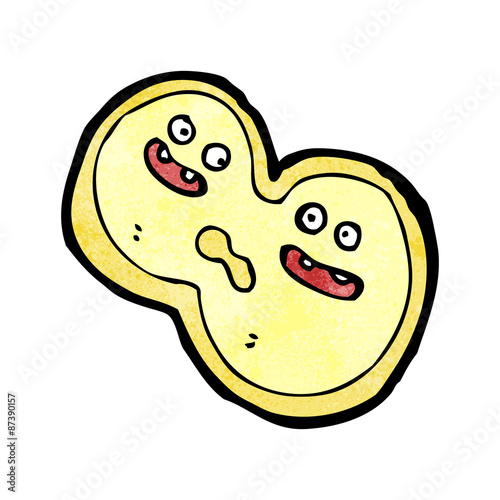 cartoon dividing cell
