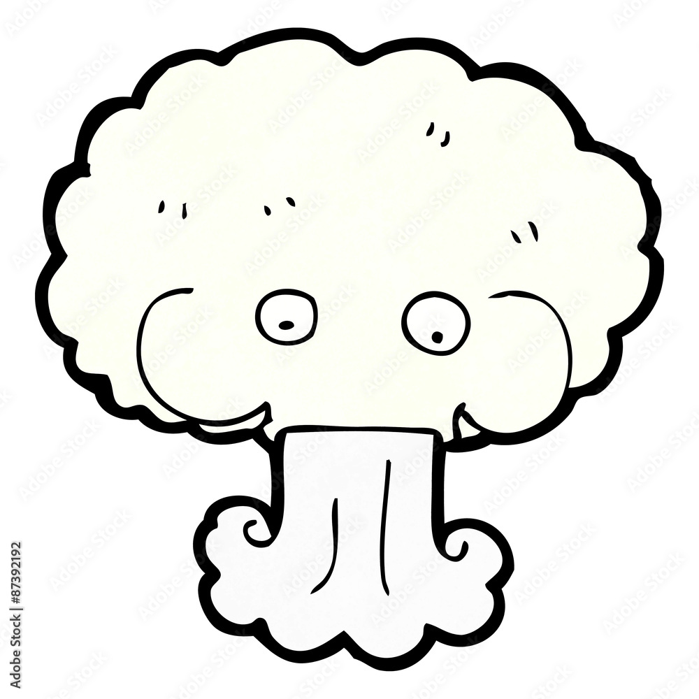 cloud cartoon character cloud cartoon character