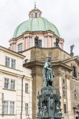 Charles IV Statue (Karel IV,1848). Prague, Czech Republic.