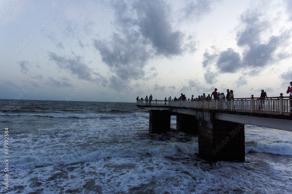 Sea beach side in Sri Lanka