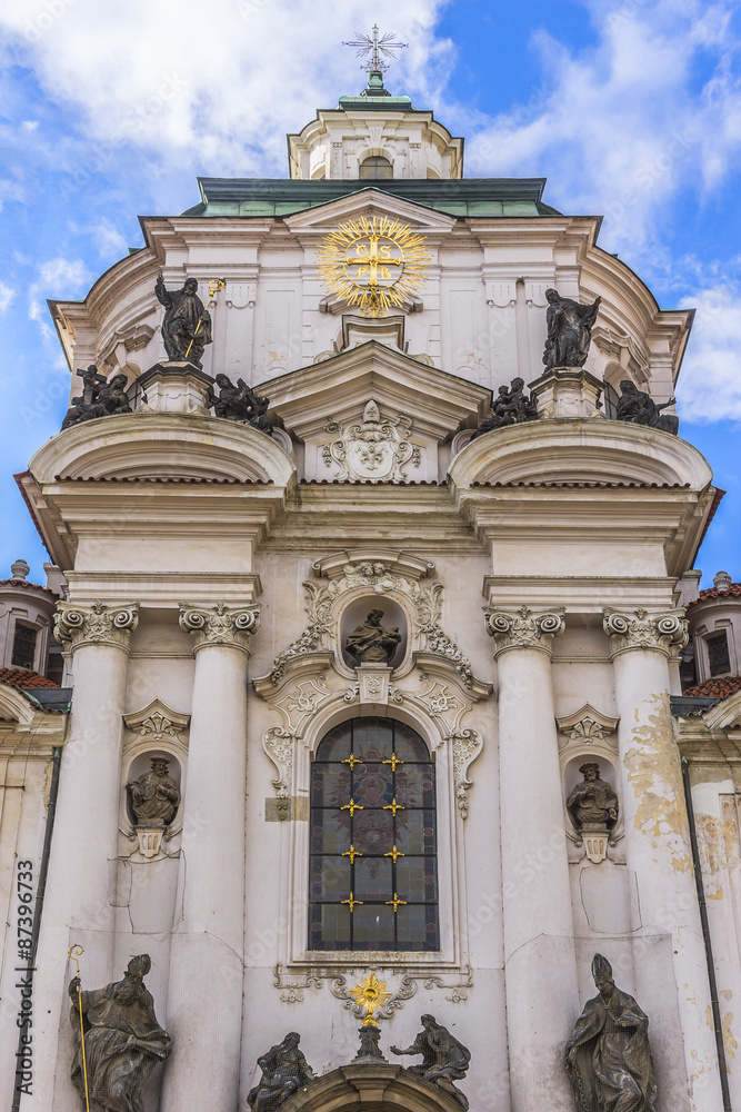 Church of St Nicholas (St Nicholas Cathedral) Prague, Czech Rep.