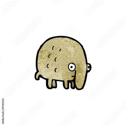 funny little animal cartoon
