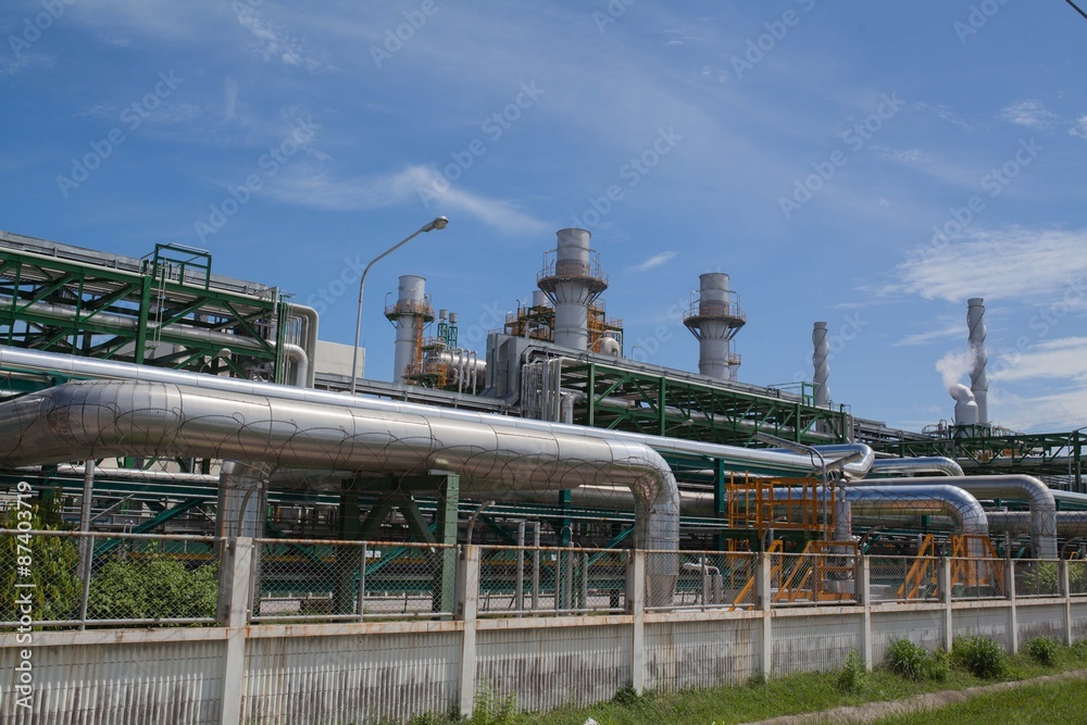 Oil refinery (Map Ta Phut Industrial Estate Rayong Thailand)