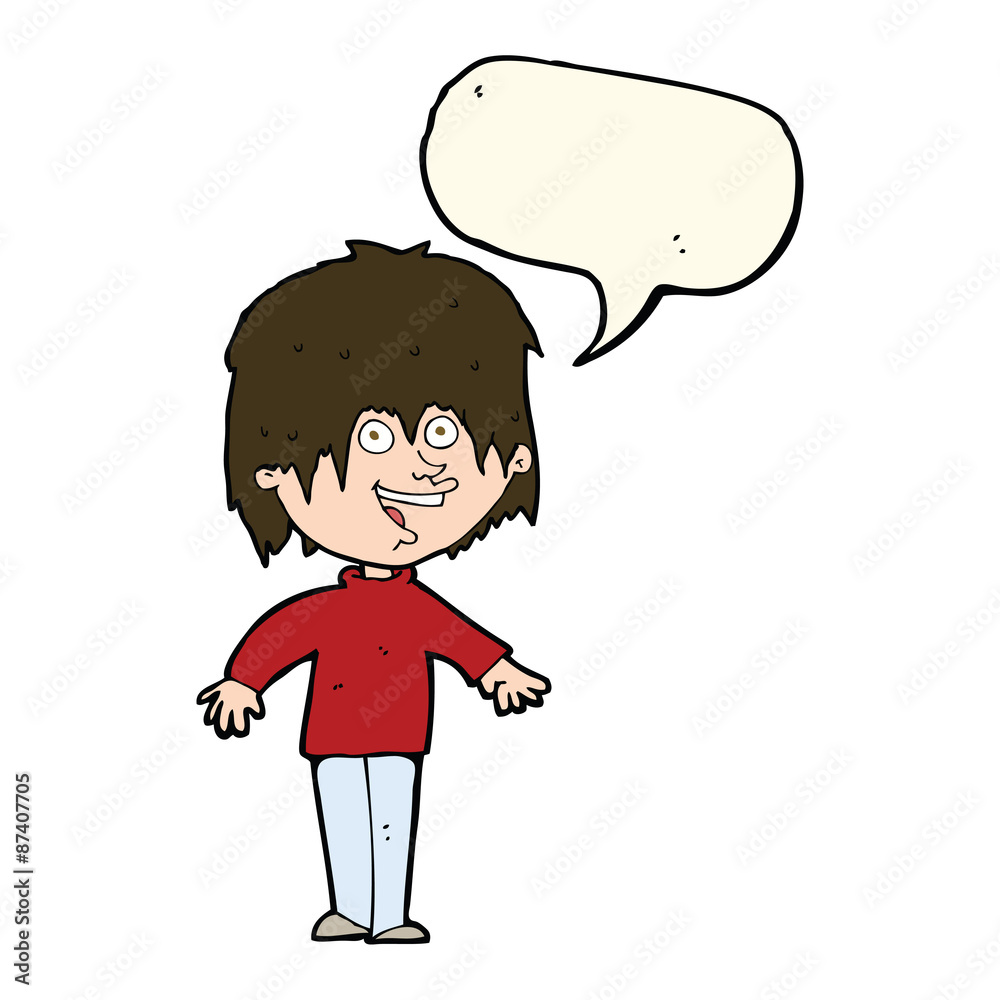 cartoon excited man with speech bubble cartoon excited man with speech bubble