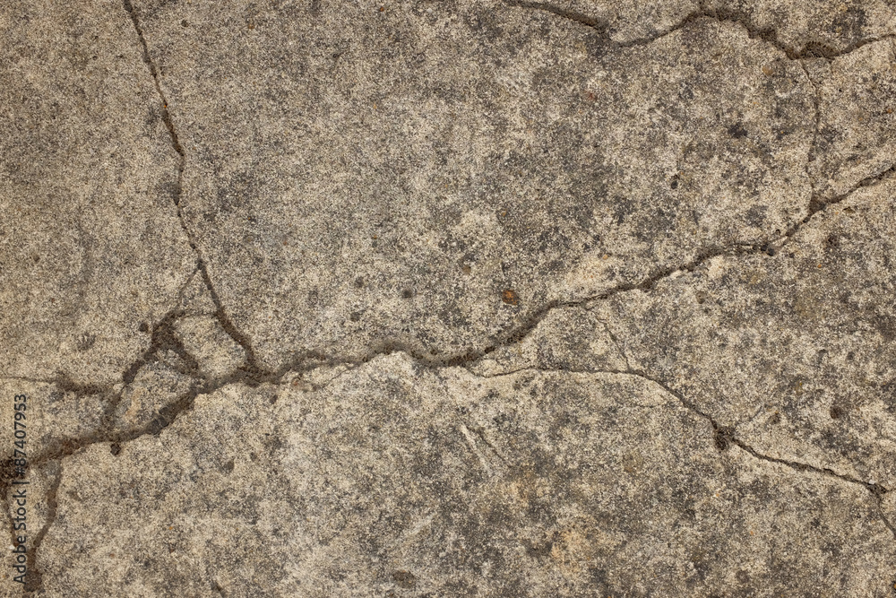 Fototapeta premium Cracked concrete background