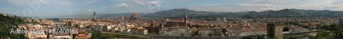 Panorama of Florence, Tuscany, Italy.