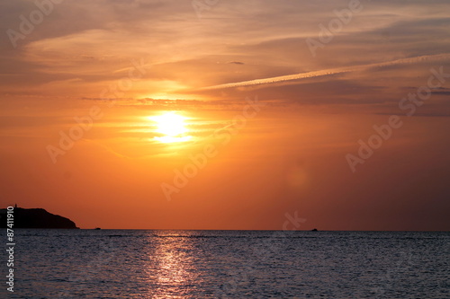 Kumharas Beach Sunset Ibiza © 18mm