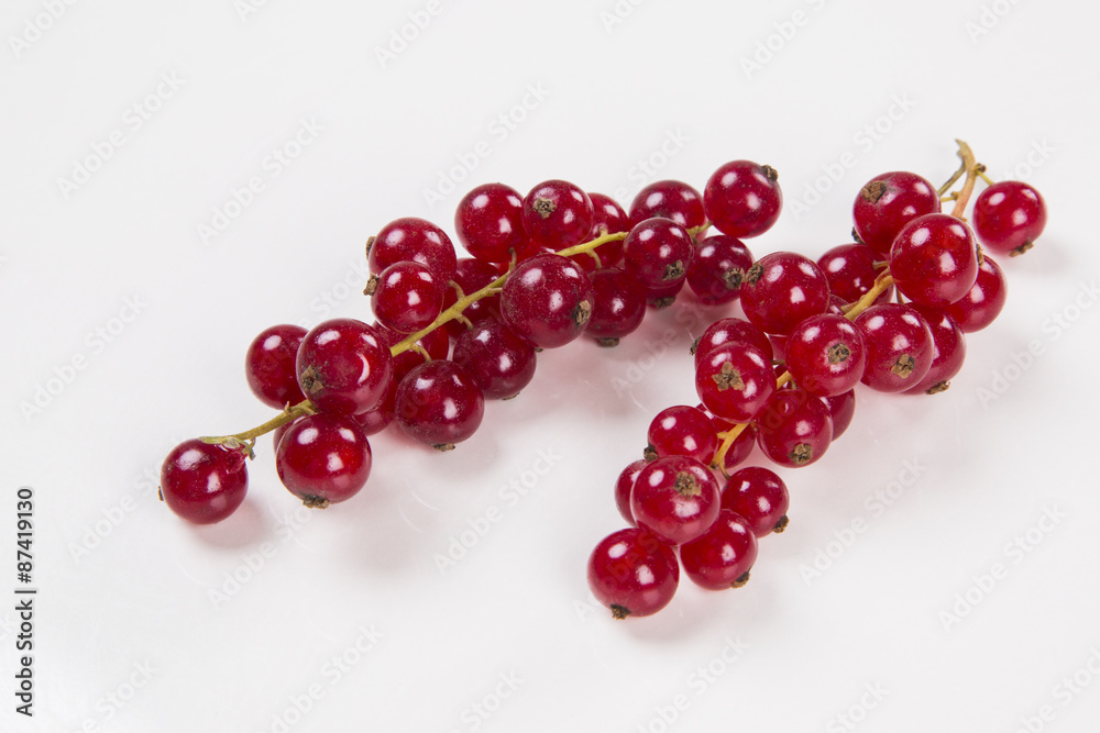 Some gooseberries on white background. Some gooseberries on white background.