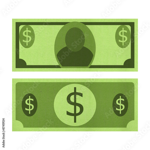 Dollar Bills Cartoon