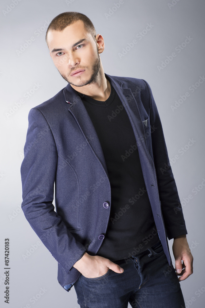 Elegant young man Elegant young man