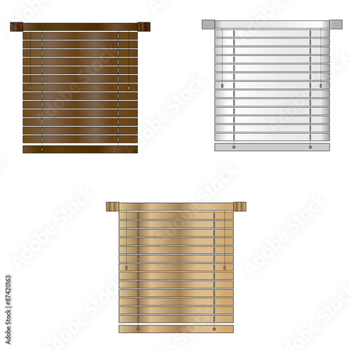 Color Venetian blind
