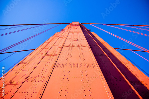 Golden Gate Bridge Closeup