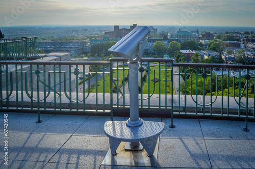 Binocular viewer St Joseph Oratory iMontreal Canada