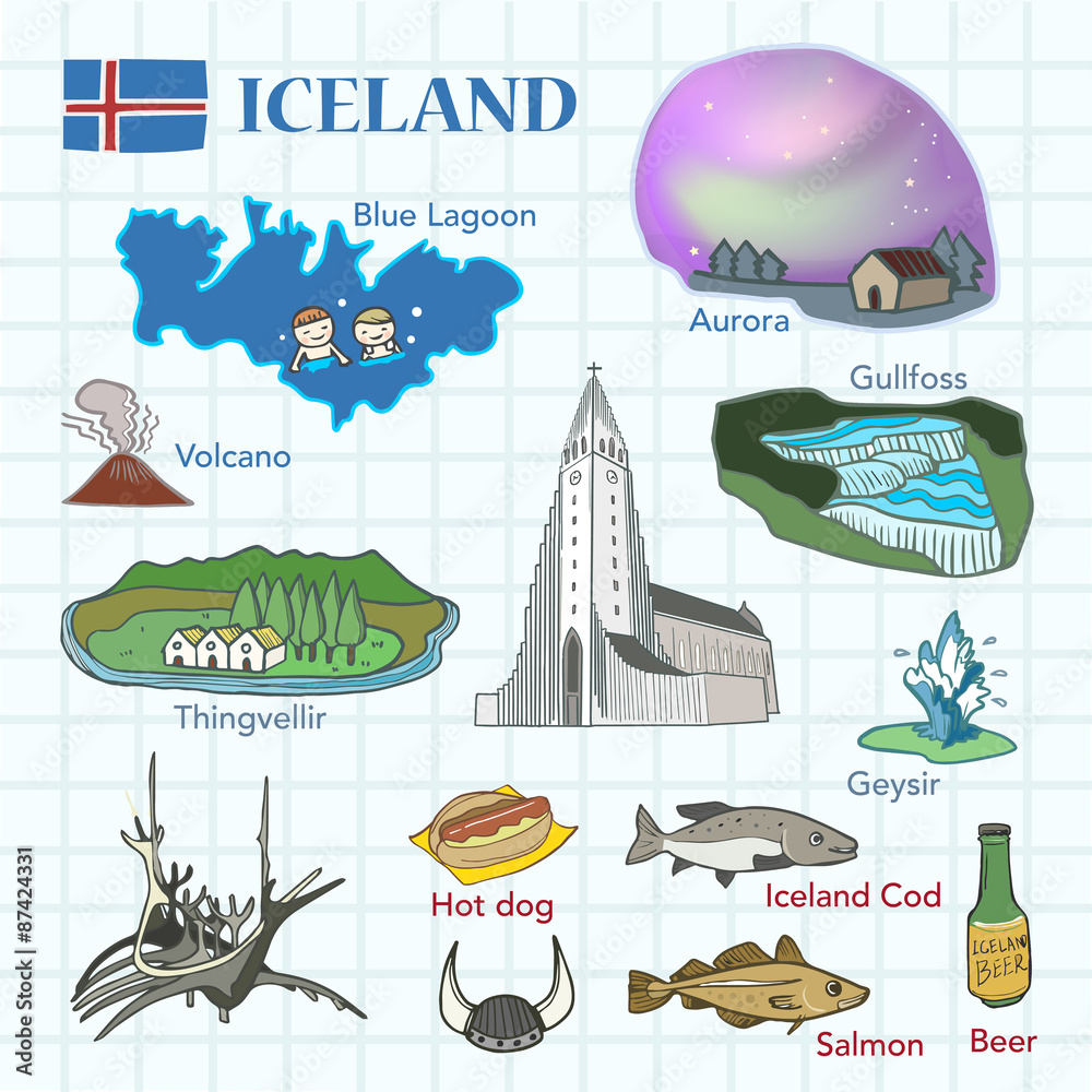 travel concept of Iceland