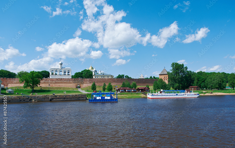 Fototapeta premium Veliky Novgorod.Novgorod Kremlin.