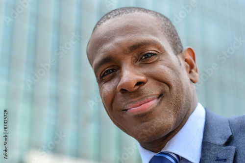 Photos Close up of handsome businessman