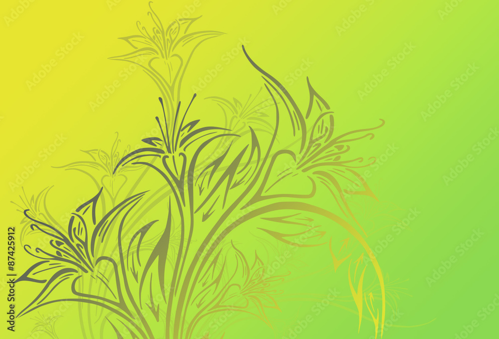 Naklejka premium Абстракция