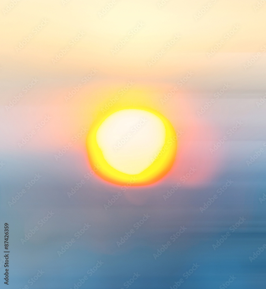 Blurred Sunset Blurred Sunset