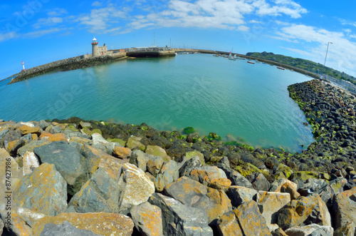 Canvas Print Howth Lighthouse in Dublin