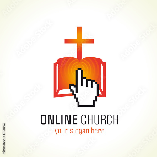 Online church logo