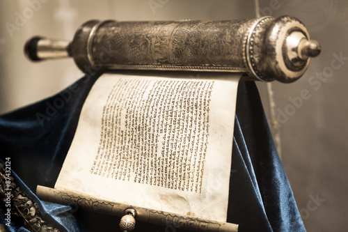 Fototapeta Torah scroll