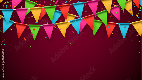 Party celebration background.