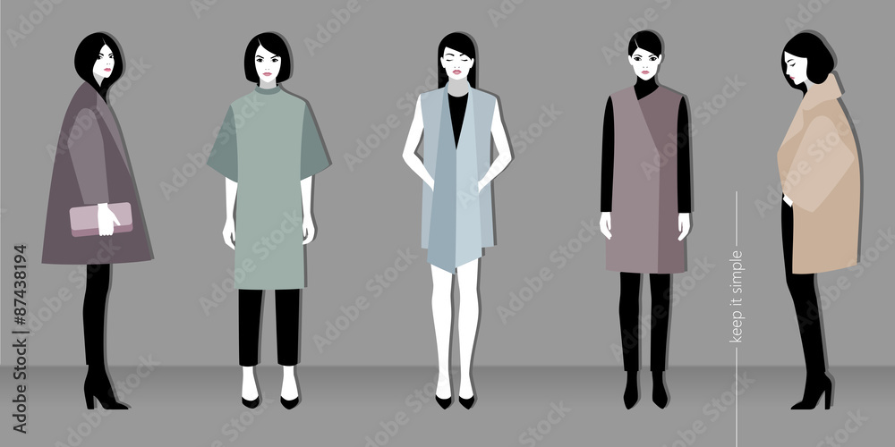 Minimalistic fashion Minimalistic fashion