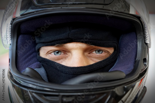 Fotografia Racer. Racing driver