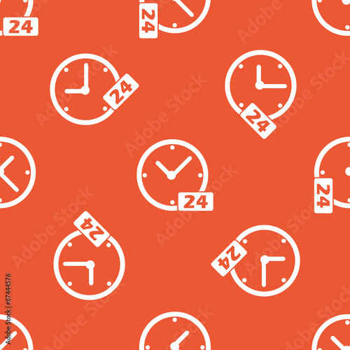 Orange 24 hours pattern