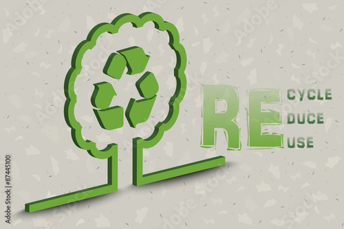 Recycled Paper Background