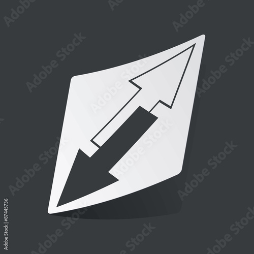 Free Download Monochrome opposite sticker - GFXLoad