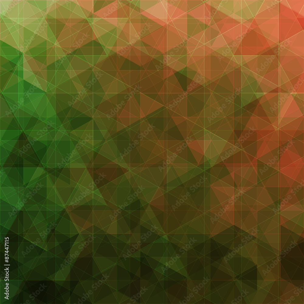 triangular abstract background green and red triangular abstract background green and red