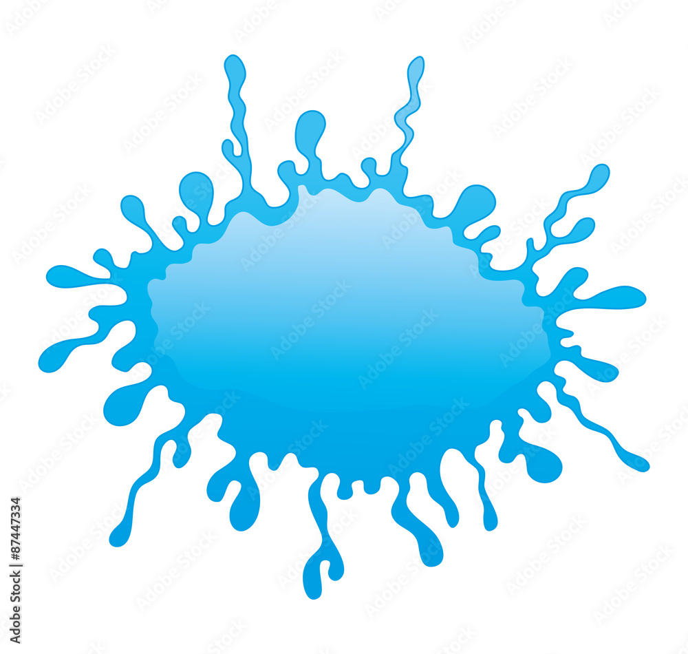 Obraz premium Water splash.