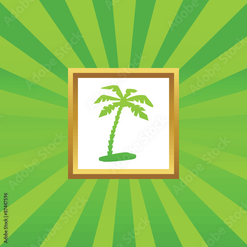 Vacation picture icon