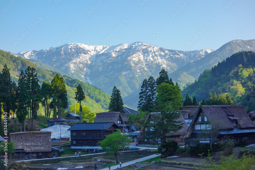 World heritage Gokayama Historic Villages, Toyama, Japan, 五箇山