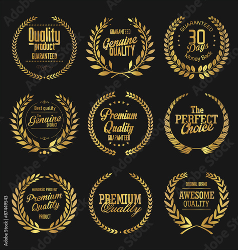 Premium quality laurel wreath collection