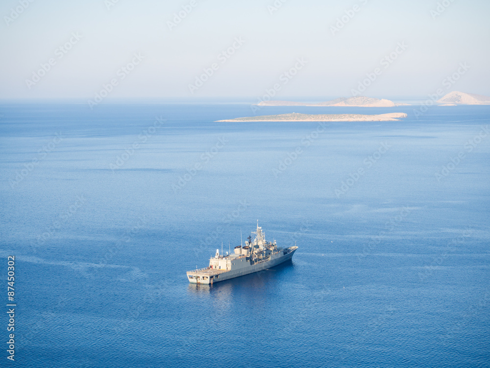 Warship landscape Warship landscape