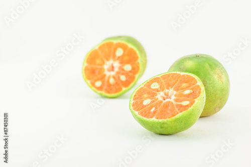 An orange isolated