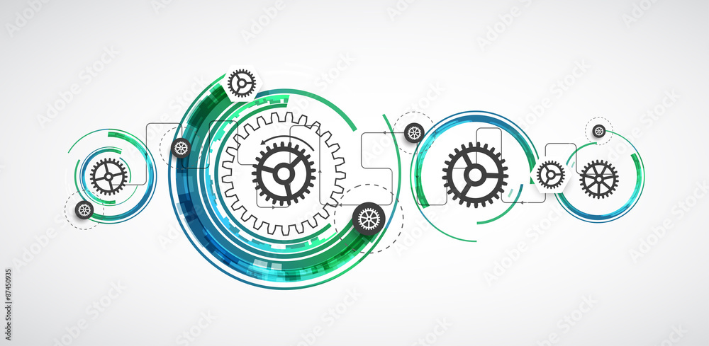 Abstract color technology computer technology business backgroun Abstract color technology computer technology business backgroun