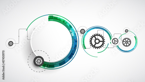 Abstract color technology computer technology business backgroun