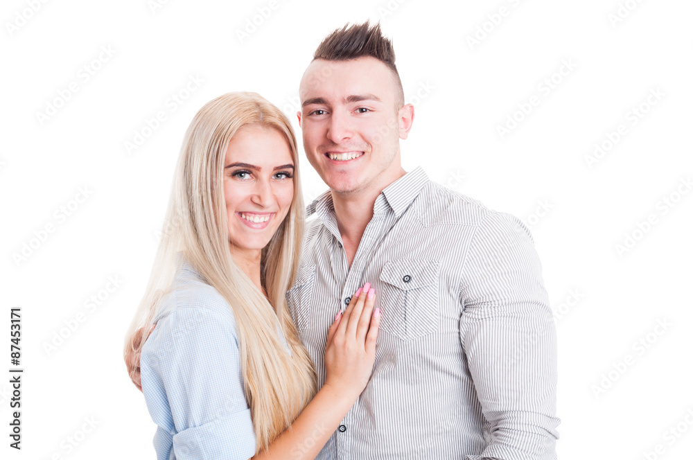 Handsome boyfriend and beautiful girlfriend Handsome boyfriend and beautiful girlfriend