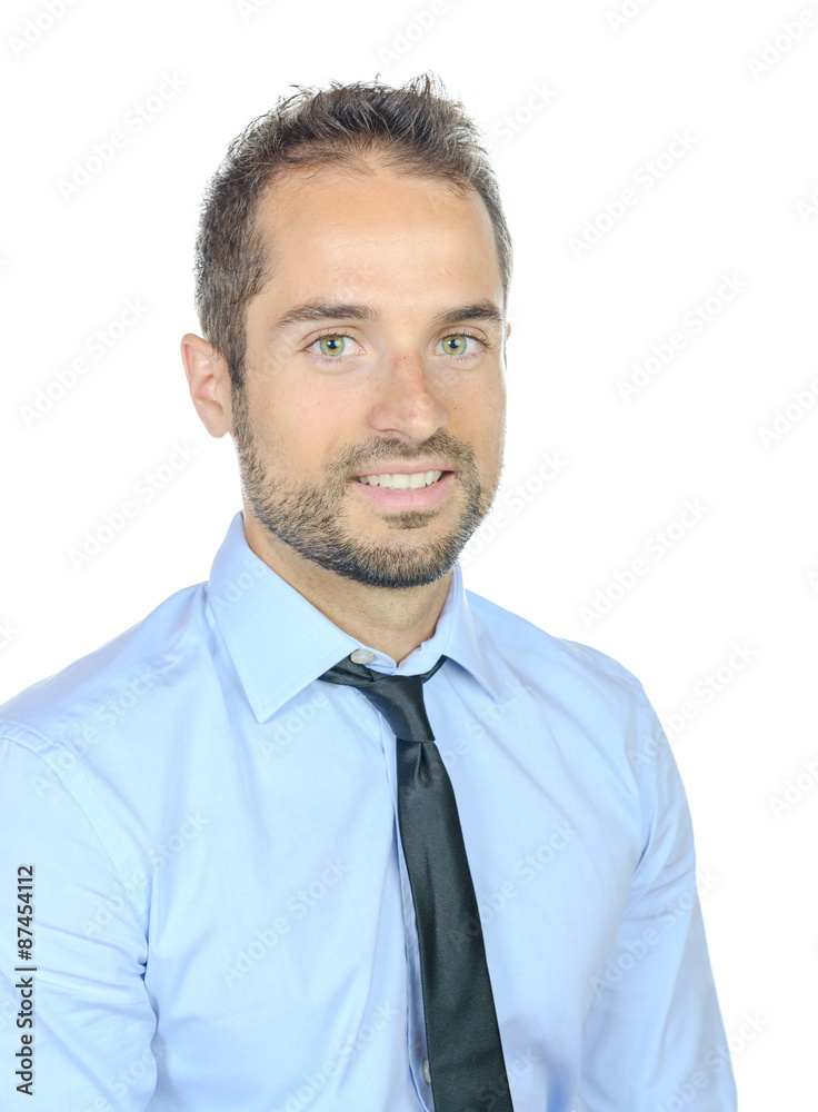 portrait of a young businessman portrait of a young businessman