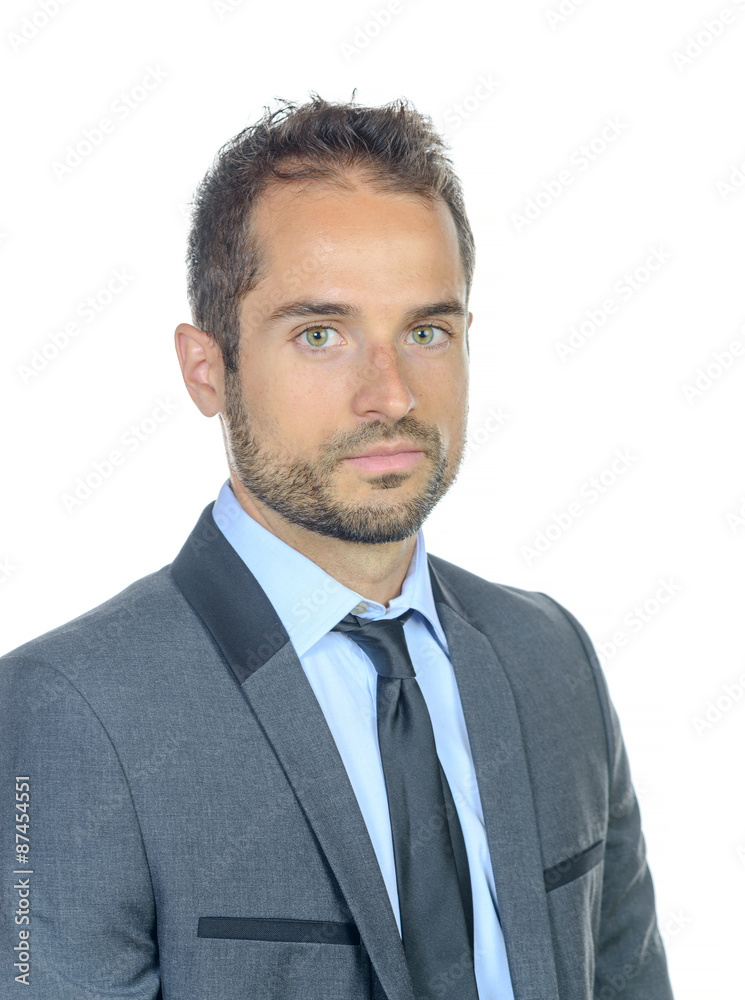 portrait of a young businessman portrait of a young businessman