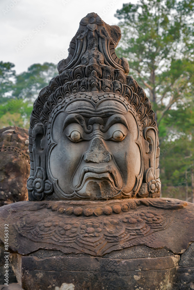 Obraz premium Angkor Wat, Khmer temple complex, Asia. Siem Reap, Cambodia.