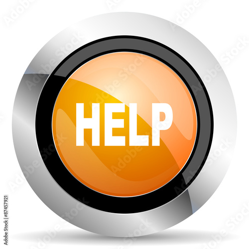 help orange icon